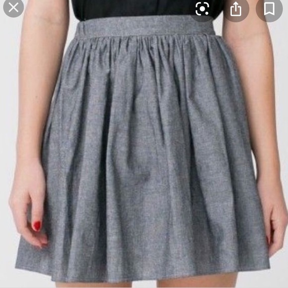 American Apparel High Waisted Skirt - Picture 1 of 4